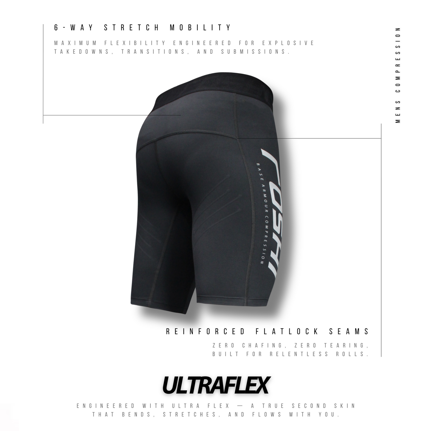Mens Roshi Compression Shorts